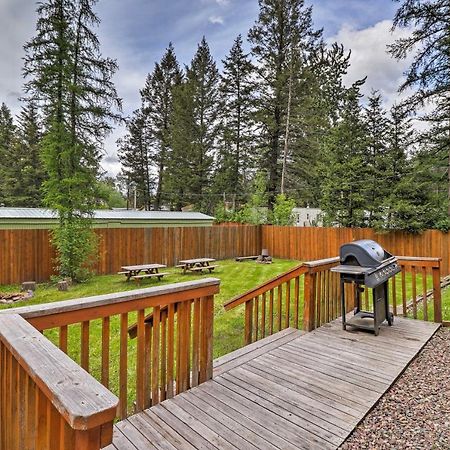 Hungry Horse Cabin Deck, Fire Pit, Near Glacier! Extérieur photo