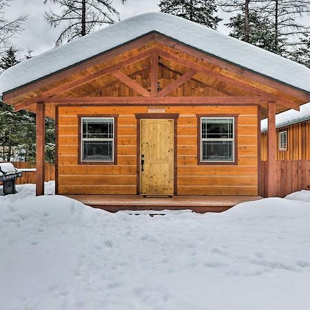 Hungry Horse Cabin Deck, Fire Pit, Near Glacier! Extérieur photo