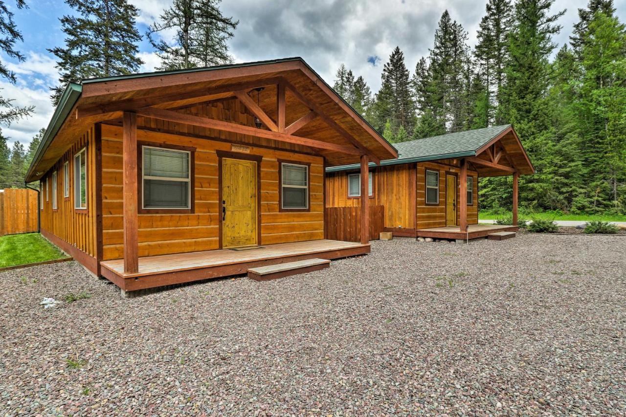 Hungry Horse Cabin Deck, Fire Pit, Near Glacier! Extérieur photo
