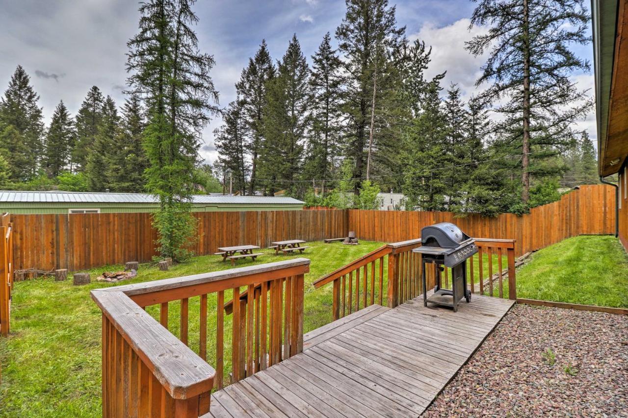 Hungry Horse Cabin Deck, Fire Pit, Near Glacier! Extérieur photo