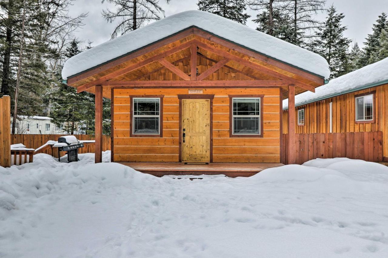 Hungry Horse Cabin Deck, Fire Pit, Near Glacier! Extérieur photo