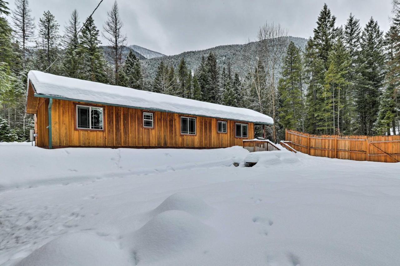 Hungry Horse Cabin Deck, Fire Pit, Near Glacier! Extérieur photo